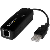 StarTech.com USB56KEMH2 - 56 Kbit/s - USB 2.0 - Conexant - CX93010-21Z - 56 Kbps Down - 36.6 Kbps Up - 14.4 Kbps Fax - 0,036 Mbit/s - 0,056 Mbit/s