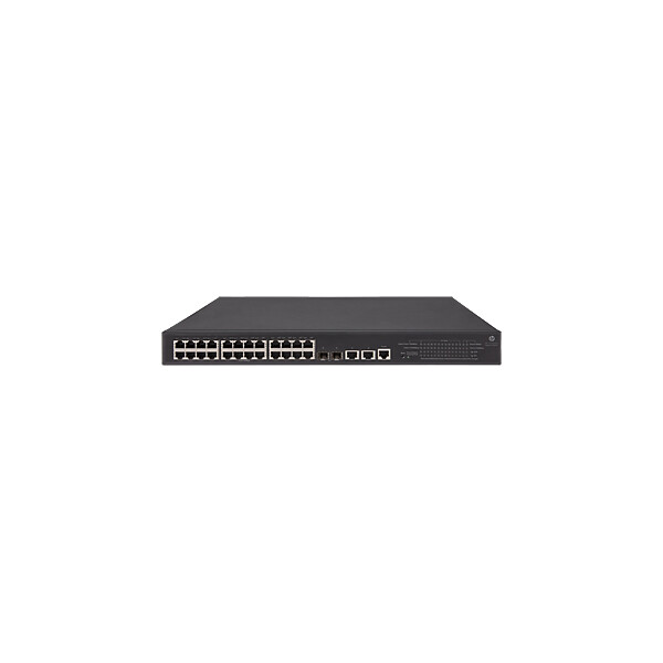 HPE 5130-24G-PoE+-2SFP+-2XGT (370W) EI - Switch - L3