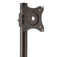 StarTech.com Dual-Monitorhalter - Vertikal - Freistehend - 10 kg - 33 cm (13 Zoll) - 68,6 cm (27 Zoll) - 100 x 100 mm - Schwarz