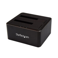 StarTech.com Zweifach SATA Festplatten Dockingstation...