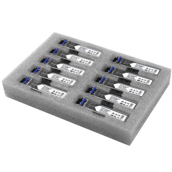 StarTech.com Gigabit LWL SFP Transceiver Modul - Cisco GLC-LH-SMD kompatibel - SM/MM LC