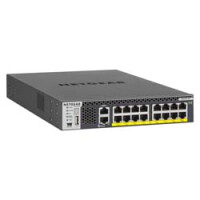 Netgear M4300-16X - Managed - L3 - 10G Ethernet (100/1000/10000) - Power over Ethernet (PoE) - Rack-Einbau - 1U
