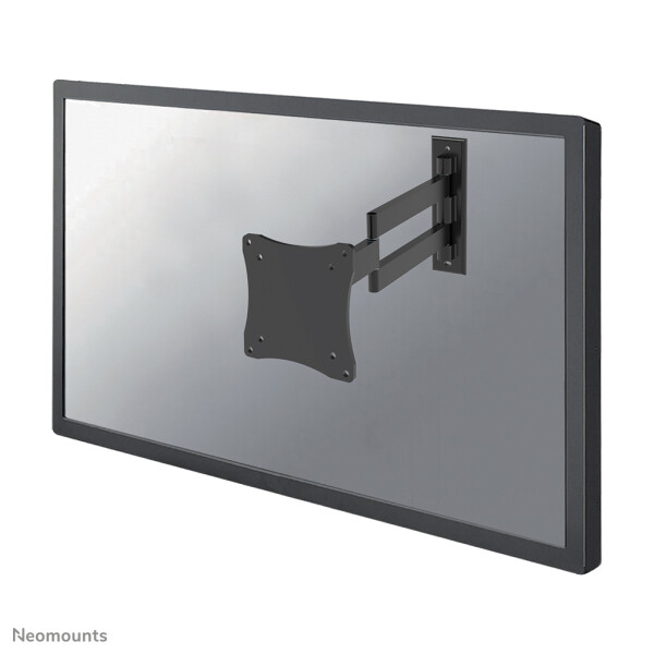 Neomounts by Newstar Flachbild Wandhalterung - 25,4 cm (10 Zoll) - 68,6 cm (27 Zoll) - 75 x 75 mm - 100 x 100 mm - 0 - 20° - Schwarz