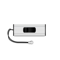 MEDIARANGE MR918 - 128 GB - USB Type-A / Micro-USB - 3.2 Gen 1 (3.1 Gen 1) - 80 MB/s - Dia - Schwarz - Silber