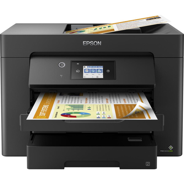 Epson WorkForce WF-7830DTWF - Tintenstrahl - Farbdruck - 4800 x 2400 DPI - Farbscan - A3 - Schwarz
