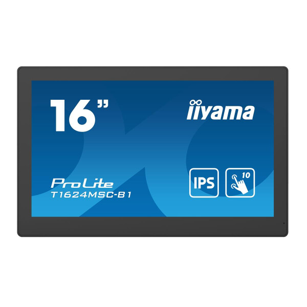 Iiyama TFT-Touch 15.6"/39.5cm ProLite T1624MSC*schwarz* 16 9