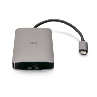 C2G USB-C 8-in-1 Mini-Dock mit HDMI - zwei USB-A -...