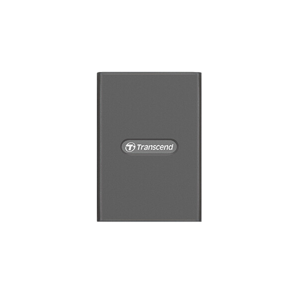 Transcend RDE2 - CFexpress - Grau - 20000 Mbit/s - Aluminium - Windows 7 - Windows 8 - Windows 10 - Mac OS X 10.2.8+ - Linux Kernel 2.6.30+ - 53,5 mm