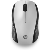 HP 200 - Beidh&auml;ndig - RF Wireless - 1000 DPI - Silber