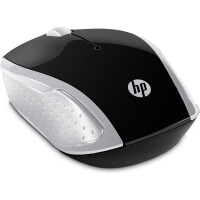 HP 200 - Beidhändig - RF Wireless - 1000 DPI - Silber
