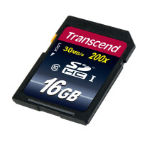 Transcend TS16GSDHC10 - 16 GB - SDHC - Klasse 10 - NAND -...