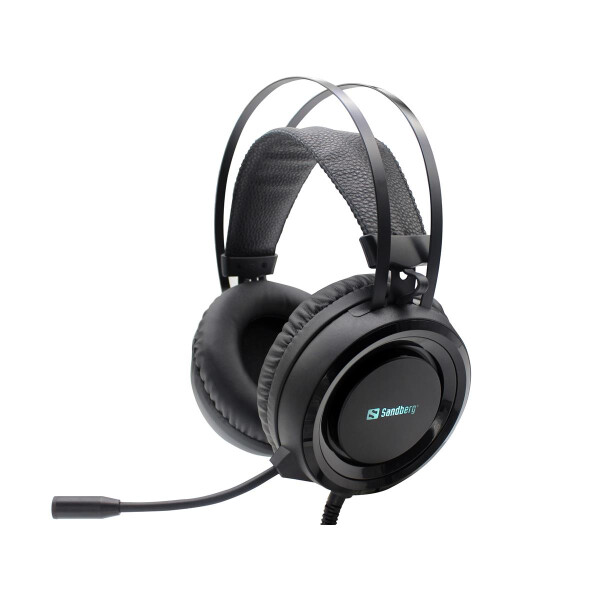 SANDBERG 126-22 - Kopfhörer - Kopfband - Gaming - Schwarz - Binaural - 2,1 m