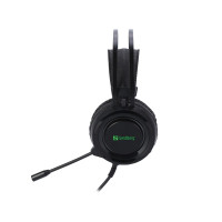 SANDBERG 126-22 - Kopfhörer - Kopfband - Gaming - Schwarz - Binaural - 2,1 m