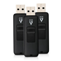 V7 4GB USB 2.0 4GB USB 2.0 Schwarz USB-Stick