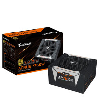 Gigabyte AP750GM - 750 W - 100 - 240 V - 47 - 63 Hz - 10...