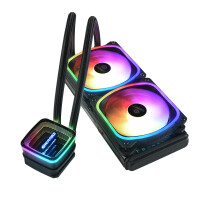 Enermax WAK Aquafusion ADV Wasserkühler 240mm SquA RGB - AMD Sockel AM5 (Ryzen Zen4)