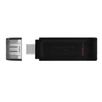 Kingston DataTraveler 70 256GB USB-C - USB-Stick - 256 GB