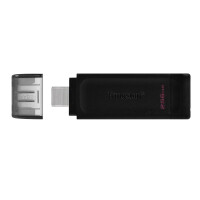 Kingston DataTraveler 70 256GB USB-C - USB-Stick - 256 GB