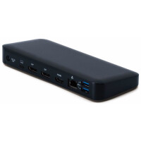 Acer USB Type-C Dock III - Verkabelt - USB 3.0 (3.1 Gen 1) Type-C - 10,100,1000 Mbit/s - Schwarz - Kensington - AC