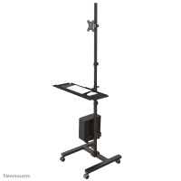 Neomounts Mobile Workplace Floor Stand monitor...
