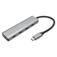 DIGITUS - DA-70246 - USB-C 4 Port HUB