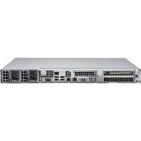 Supermicro SuperChassis 514-R407W - Rack - Server - Grau - 1U - 400 W - 100 - 240 V