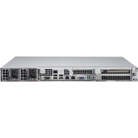 Supermicro SuperChassis 514-R407W - Rack - Server - Grau - 1U - 400 W - 100 - 240 V