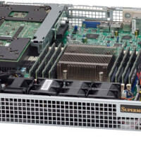 Supermicro SuperChassis 514-R407W - Rack - Server - Grau - 1U - 400 W - 100 - 240 V