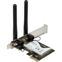 Inter-Tech DMG-33 - Eingebaut - Kabellos - PCI Express - WLAN - Wi-Fi 5 (802.11ac) - 1300 Mbit/s