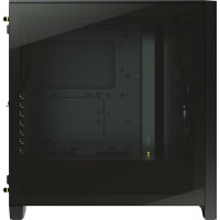 Corsair iCUE 4000D RGB Airflow Tempered Glass Mid-Tower Black - Tower - ATX