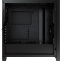 Corsair iCUE 4000D RGB Airflow Tempered Glass Mid-Tower Black - Tower - ATX