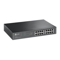 TP-Link - TL-SG1016PE - 10" PoE Switch 16xGb