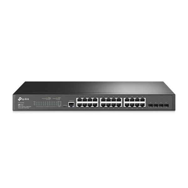 TP-LINK TL-SG3428 - Managed - L2 - Gigabit Ethernet (10/100/1000) - Rack-Einbau - 1U