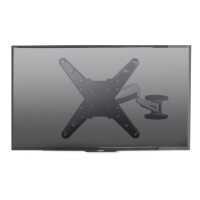 StarTech.com Höhenverstellbare TV Wandhalterung, Vollbewegliche VESA Wandhalterung für 23-