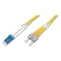 DIGITUS DK-2931-01 - LWL Patchkabel, Duplex, LC zu ST SM...