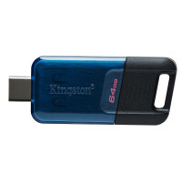 Kingston DataTraveler 80M 64GB USB-C - USB-Stick - 64 GB