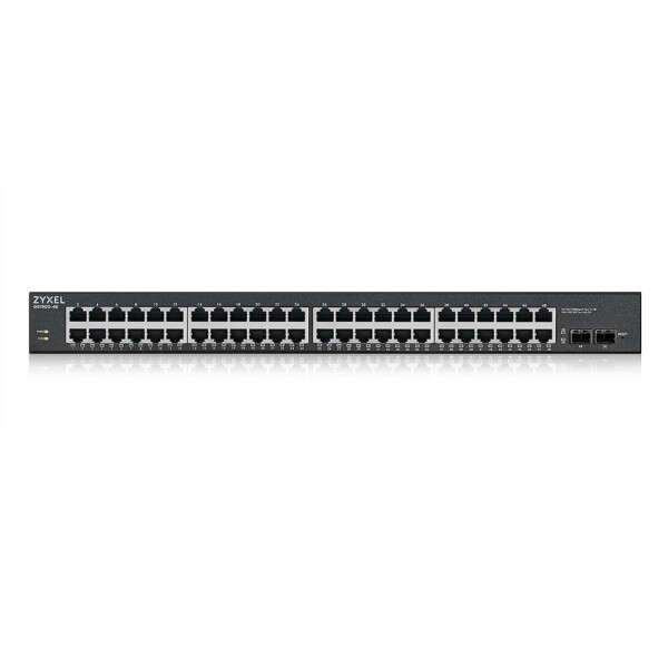 ZyXEL GS1900-48HPv2 - Managed - L2 - Gigabit Ethernet (10/100/1000) - Vollduplex - Power over Ethernet (PoE) - Rack-Einbau