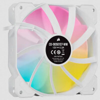 Corsair SP120 RGB ELITE - Ventilator - 12 cm - 400 RPM - 1500 RPM - 28 dB - 47,73 cfm