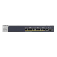 Netgear MS510TXPP Managed L2/L3/L4 Gigabit Ethernet (10/100/1000) Power over Ethernet (PoE) Grau - Managed - L2/L3/L4 - Gigabit Ethernet (10/100/1000) - Power over Ethernet (PoE) - Rack-Einbau