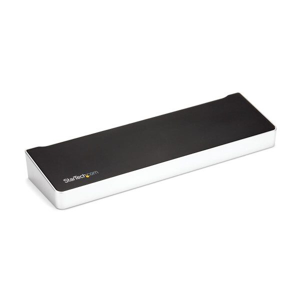 StarTech.com 4K USB-C Dock, Dreifach UHD 4K Monitor Dockingstation, Mac & Windows, USB-C z