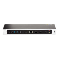 StarTech.com 4K USB-C Dock, Dreifach UHD 4K Monitor Dockingstation, Mac & Windows, USB-C z