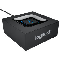 Logitech Bluetooth® Audio Receiver - 3,5 mm - 20 m - Schwarz - AC - 50,8 mm - 57,1 mm