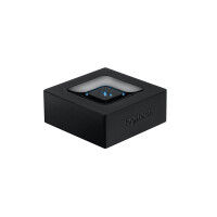 Logitech Bluetooth&reg; Audio Receiver - 3,5 mm - 20 m - Schwarz - AC - 50,8 mm - 57,1 mm