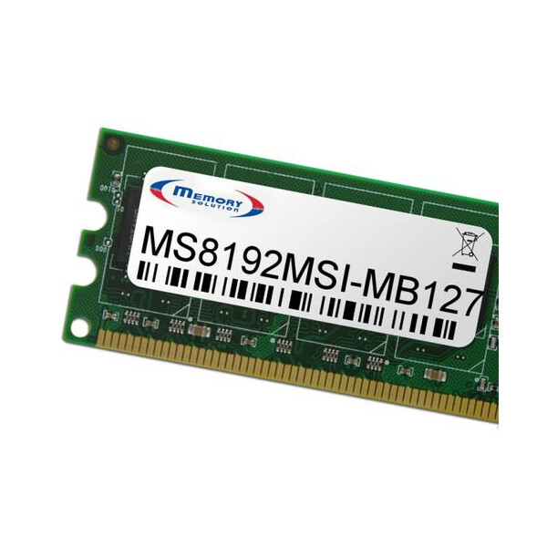 Memorysolution 8GB MSI Z270, Z270M series