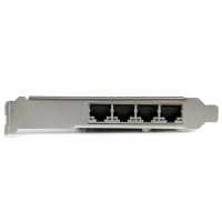 StarTech.com 4 Port PCI Express Gigabit Ethernet Netzwerkkarte - Intel I350 NIC - Netzwerkadapter