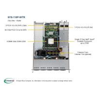 Supermicro SuperServer 110P-WTR - Barebone - DDR4