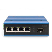 DIGITUS - DN-651134 - Industrie Switch 4xGB 1xSFP