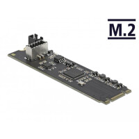 Delock Konverter M.2 Key B+M Stecker zu 1 x intern - Controller - PCI