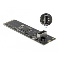 Delock Konverter M.2 Key B+M Stecker zu 1 x intern - Controller - PCI