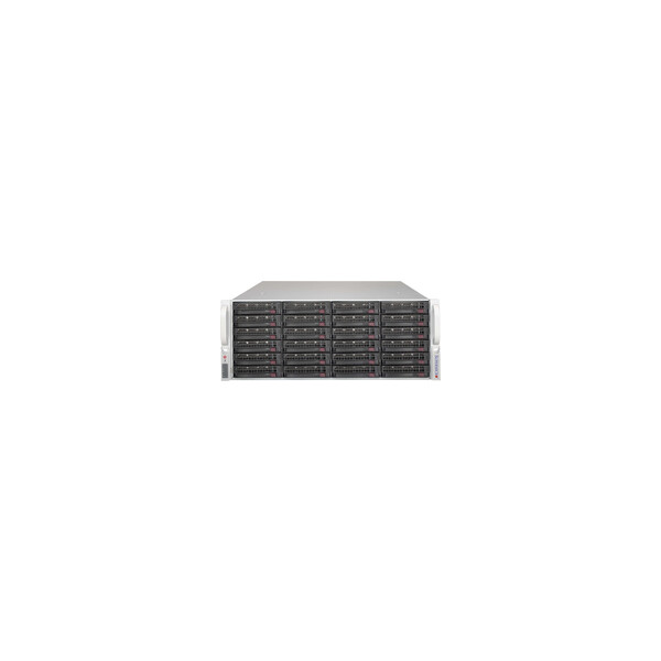 Supermicro CSE-846BE1C-R609JBOD - 27,2 kg - Rack (4U) - Schwarz